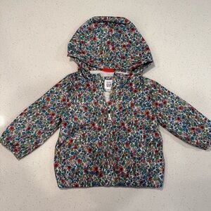 Gap Toddler liberty floral windbreaker